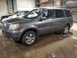 Salvage cars for sale at Eldridge, IA auction: 2008 Honda Pilot SE