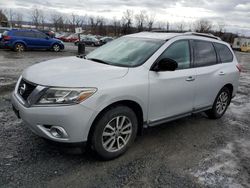 Salvage cars for sale at Marlboro, NY auction: 2013 Nissan Pathfinder S