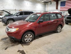 Salvage cars for sale at Milwaukee, WI auction: 2009 Subaru Forester 2.5X