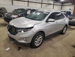 Salvage cars for sale at Lansing, MI auction: 2018 Chevrolet Equinox LT