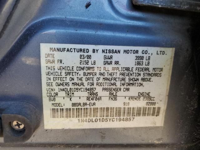 2000 Nissan Altima XE