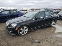 Mercedes-Benz salvage cars for sale: 2011 Mercedes-Benz C 300 4matic