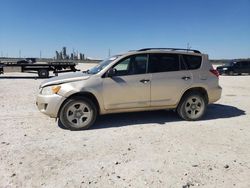 Salvage cars for sale from Copart New Braunfels, TX: 2010 Toyota Rav4