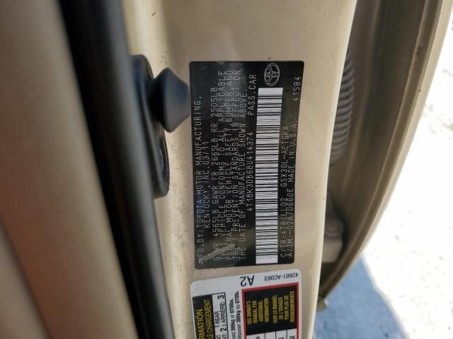 2011 Toyota Avalon Base