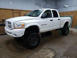 Salvage cars for sale at Kincheloe, MI auction: 2006 Dodge RAM 2500 ST