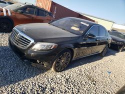 Salvage cars for sale at Hueytown, AL auction: 2015 Mercedes-Benz S 550