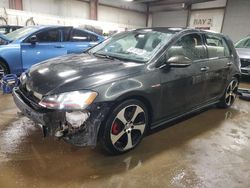 Salvage cars for sale at Elgin, IL auction: 2015 Volkswagen GTI