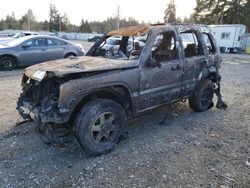 Salvage cars for sale at Graham, WA auction: 2003 Jeep Liberty Sport