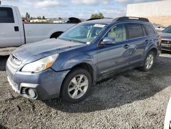 Salvage cars for sale at Mentone, CA auction: 2014 Subaru Outback 2.5I Limited