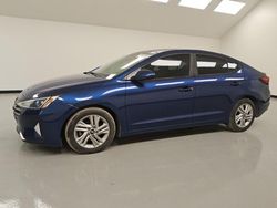 Salvage cars for sale at Houston, TX auction: 2020 Hyundai Elantra SEL