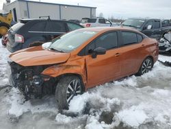 Salvage cars for sale at Central Square, NY auction: 2021 Nissan Versa SR