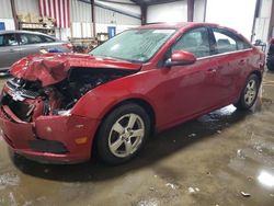 Salvage cars for sale at West Mifflin, PA auction: 2012 Chevrolet Cruze LT