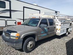 Salvage trucks for sale at Reno, NV auction: 2001 GMC New Sierra C3500