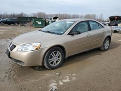 Pontiac salvage cars for sale: 2006 Pontiac G6 SE1