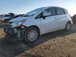 Salvage cars for sale at Pennsburg, PA auction: 2016 Nissan Versa Note S