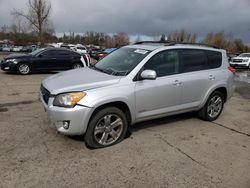 Salvage cars for sale at Woodburn, OR auction: 2009 Toyota Rav4 Sport