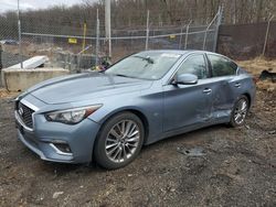 Salvage cars for sale at Baltimore, MD auction: 2019 Infiniti Q50 Luxe