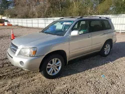 Toyota Highlander salvage cars for sale: 2006 Toyota Highlander Hybrid