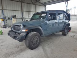 Jeep salvage cars for sale: 2024 Jeep Wrangler Sport