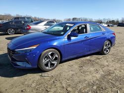 Salvage cars for sale at Windsor, NJ auction: 2023 Hyundai Elantra Limited