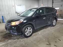 Salvage cars for sale at Franklin, WI auction: 2014 Honda CR-V EXL