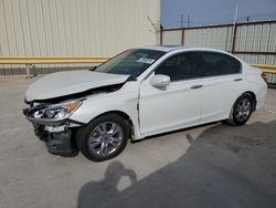 Salvage cars for sale at Haslet, TX auction: 2017 Honda Accord EXL