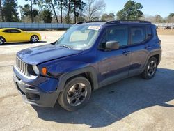 Salvage cars for sale at Longview, TX auction: 2017 Jeep Renegade Sport