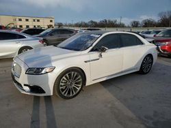 Salvage cars for sale at Wilmer, TX auction: 2019 Lincoln Continental Reserve