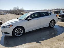 Salvage cars for sale at Cahokia Heights, IL auction: 2017 Ford Fusion SE