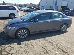 Salvage cars for sale at Vallejo, CA auction: 2010 Honda Civic EX