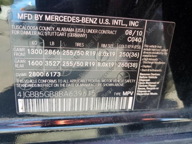 2011 Mercedes-Benz ML 350