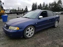 Audi s4/rs4 Vehiculos salvage en venta: 2001 Audi S4 2.7 Quattro