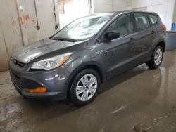 Salvage cars for sale at Madisonville, TN auction: 2016 Ford Escape S