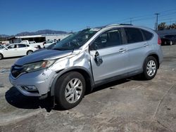 Salvage cars for sale at Sun Valley, CA auction: 2015 Honda CR-V EXL