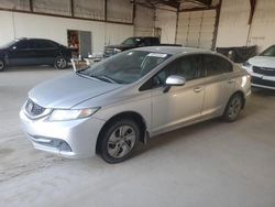 Honda salvage cars for sale: 2014 Honda Civic LX