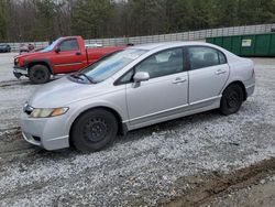 Salvage cars for sale at Gainesville, GA auction: 2010 Honda Civic LX