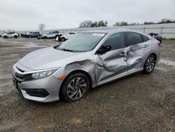 Honda salvage cars for sale: 2016 Honda Civic EX