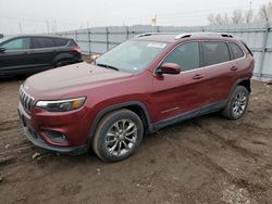 Salvage cars for sale at Greenwood, NE auction: 2019 Jeep Cherokee Latitude Plus