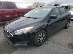 Salvage cars for sale at North Las Vegas, NV auction: 2017 Ford Focus S