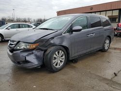 Honda salvage cars for sale: 2016 Honda Odyssey EXL