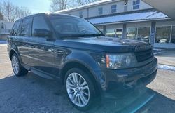 Salvage cars for sale at North Billerica, MA auction: 2011 Land Rover Range Rover Sport LUX