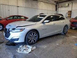 Carros salvage sin ofertas aún a la venta en subasta: 2020 Chevrolet Malibu RS