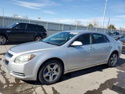 Salvage cars for sale at Littleton, CO auction: 2010 Chevrolet Malibu 1LT