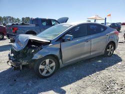 Salvage cars for sale at Loganville, GA auction: 2012 Hyundai Elantra GLS