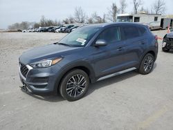 Salvage cars for sale at Bridgeton, MO auction: 2019 Hyundai Tucson Limited