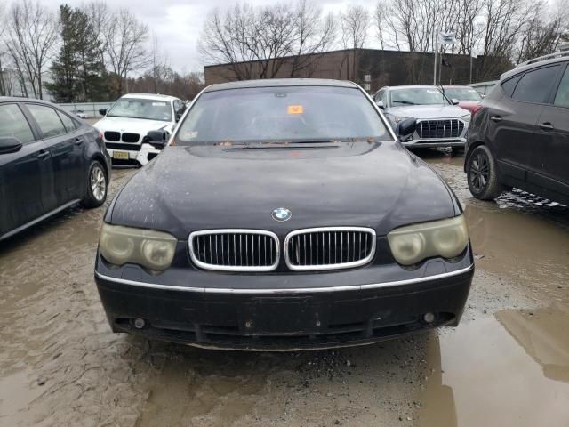 2002 BMW 745 LI