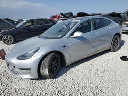 Salvage cars for sale at Temple, TX auction: 2018 Tesla Model 3