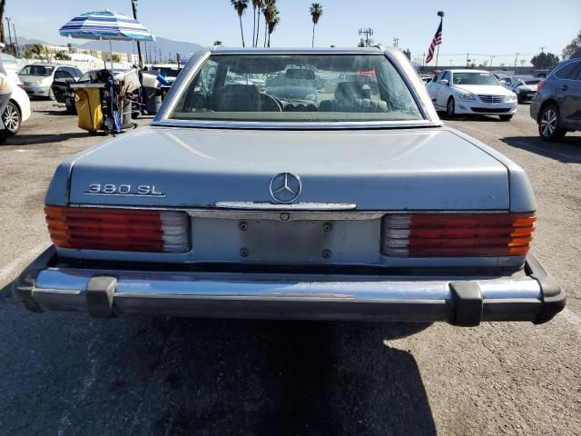 1984 Mercedes-Benz 380 SL