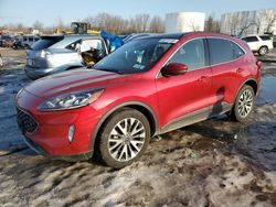 Salvage cars for sale at Central Square, NY auction: 2020 Ford Escape Titanium