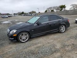 Carros salvage sin ofertas aún a la venta en subasta: 2012 Mercedes-Benz C 250